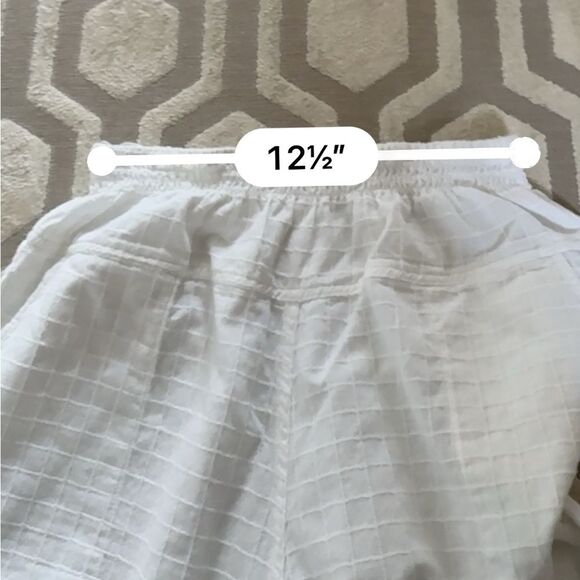 Free People Check It Out Tonal Embroidered Pants in Ivory M - Picture 12 of 16